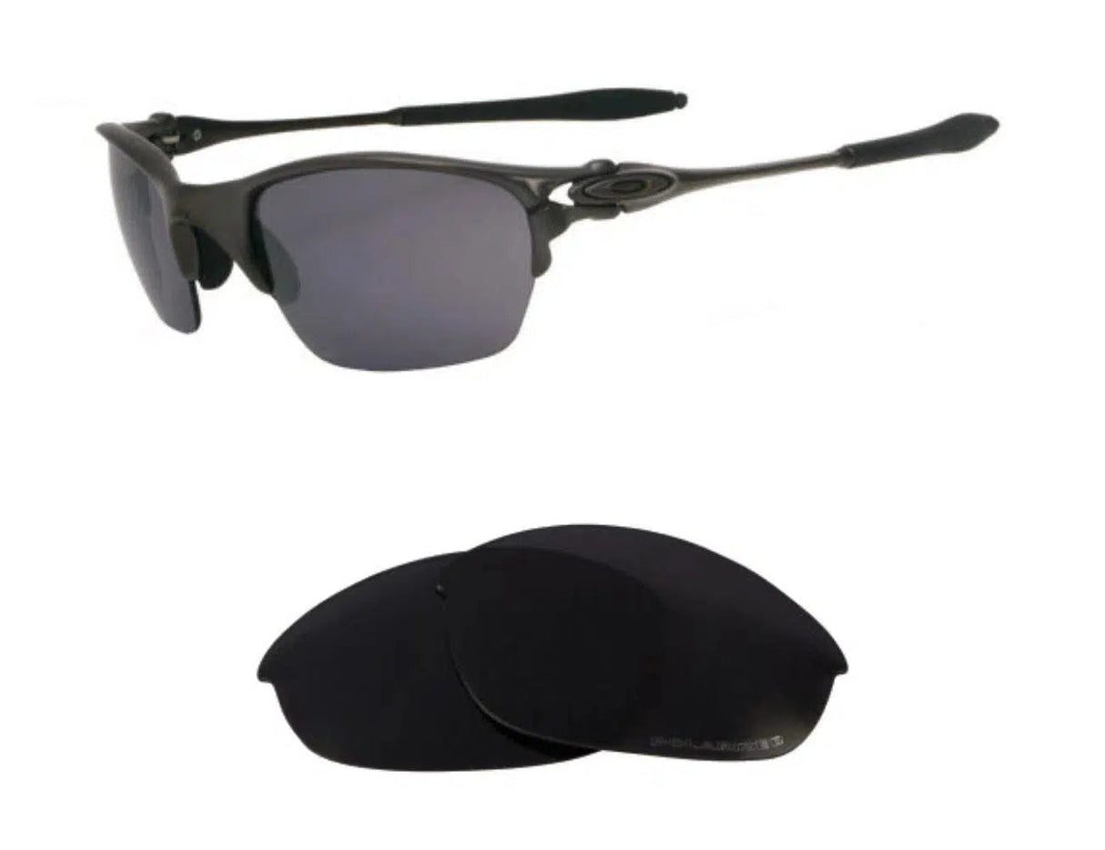 Oakley Half-X-Replacement Lenses-Volcanic Black-Non-Polarized-Seek Optics