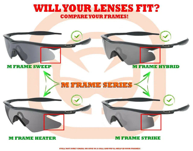 Oakley M Frame Series-Nose Pads-Seek Optics