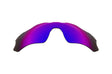 Oakley Radar EV Path (Low Bridge Fit)-Replacement Lenses-Epic Purple Mirror-Non-Polarized-Seek Optics
