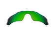 Oakley Radar EV Path (Low Bridge Fit)-Replacement Lenses-Nebula Green Mirror-Non-Polarized-Seek Optics