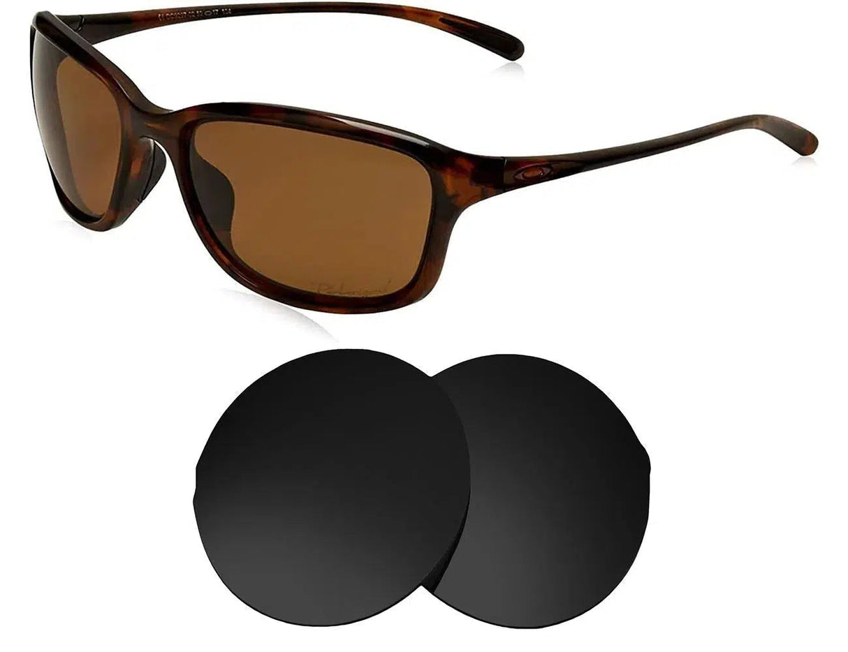 Oakley She's Unstoppable-Replacement Lenses-Volcanic Black-Non-Polarized-Seek Optics