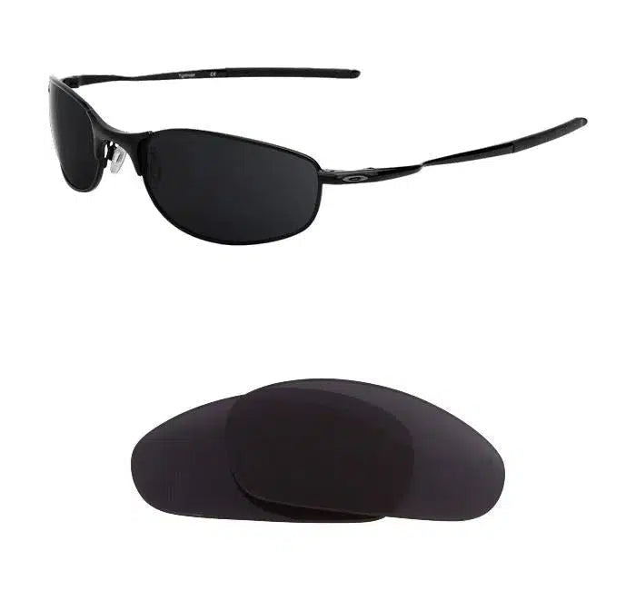 Oakley Tightrope-Replacement Lenses-Volcanic Black-Non-Polarized-Seek Optics