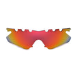 Oakley Vented M Frame Heater-Replacement Lenses-Fire Red Mirror-Standard Polarized - Eliminate Glare-Seek Optics