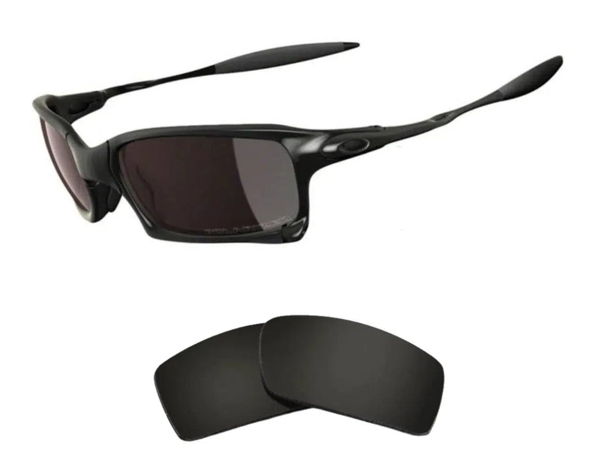 Oakley X-Squared-Replacement Lenses-Volcanic Black-Non-Polarized-Seek Optics