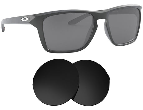 Oakley Sylas XL (60mm)-Replacement Lenses-Volcanic Black-Non-Polarized-Seek Optics