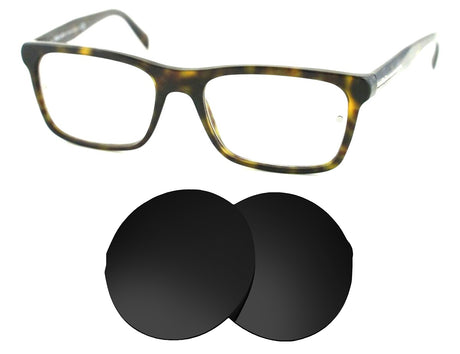 Prada VPR 06R (55mm)-Replacement Lenses-Volcanic Black-Non-Polarized-Seek Optics