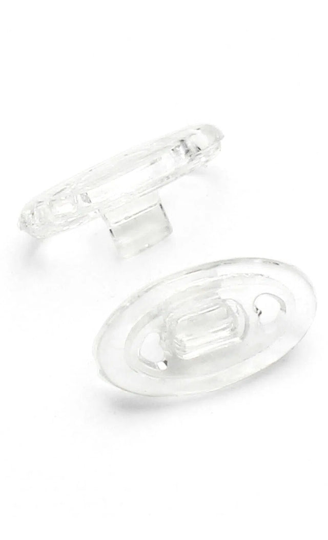 Eyeglass Nose Pads - Silicone Nose Pads for Glasses Anti 6 pairs 0.5 mm  Clear