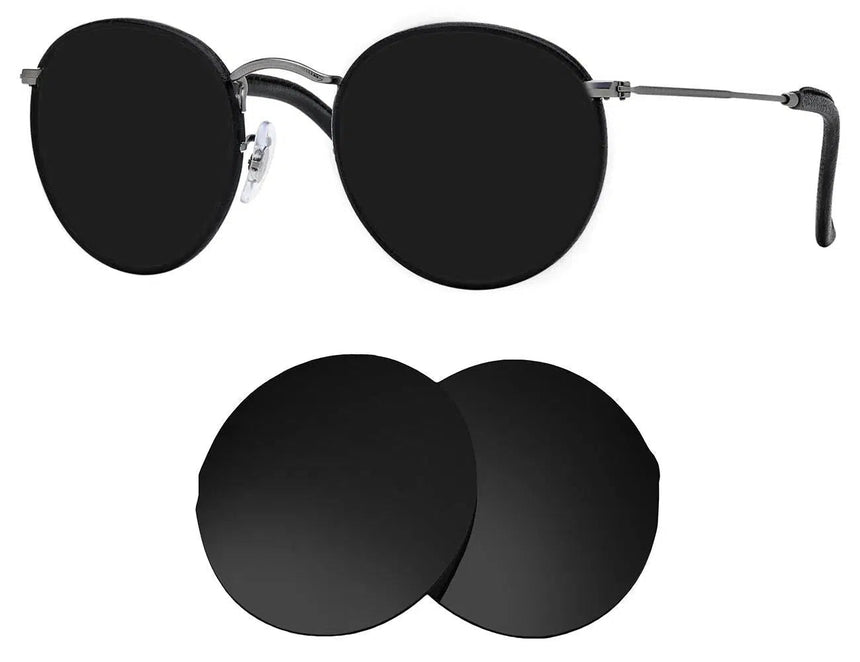 Ray-Ban RB 3475Q Round Craft-Sunglass Lenses-Seek Optics