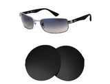 Ray-Ban RB 3478 60mm-Replacement Lenses-Volcanic Black-Non-Polarized-Seek Optics