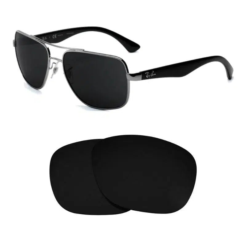 Ray-Ban RB 3483 60mm-Sunglass Lenses-Seek Optics