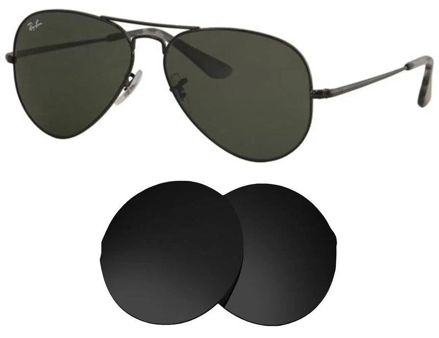 Ray-Ban RB 3689 55mm-Sunglass Lenses-Seek Optics