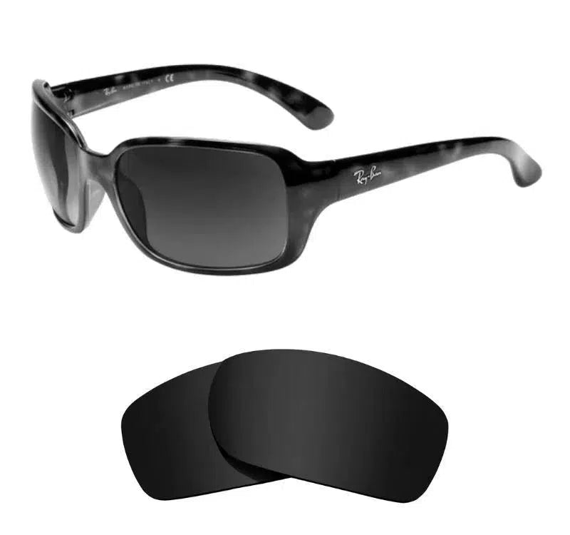 Ray-Ban RB 4068-Replacement Lenses-Volcanic Black-Non-Polarized-Seek Optics