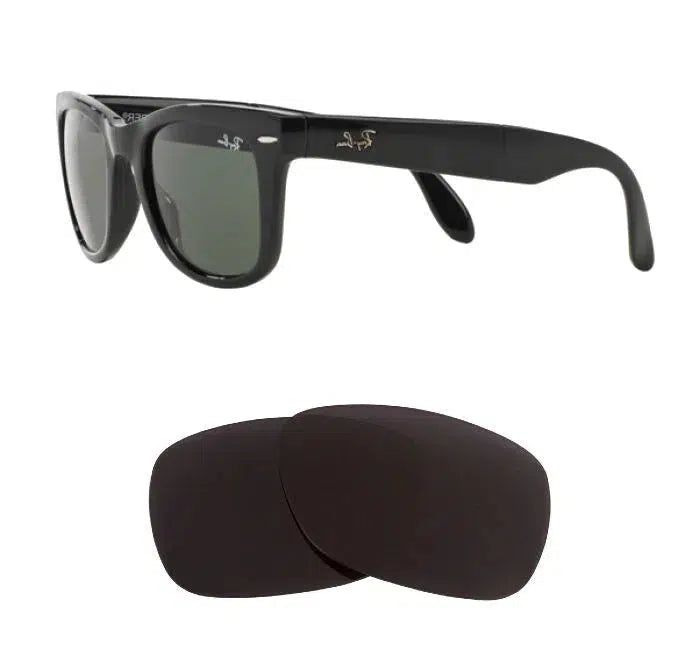 Ray-Ban RB 4105 50mm Folding Wayfarer II-Sunglass Lenses-Seek Optics