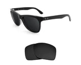 Ray-Ban RB 4184 54mm Wayfarer-Replacement Lenses-Volcanic Black-Non-Polarized-Seek Optics