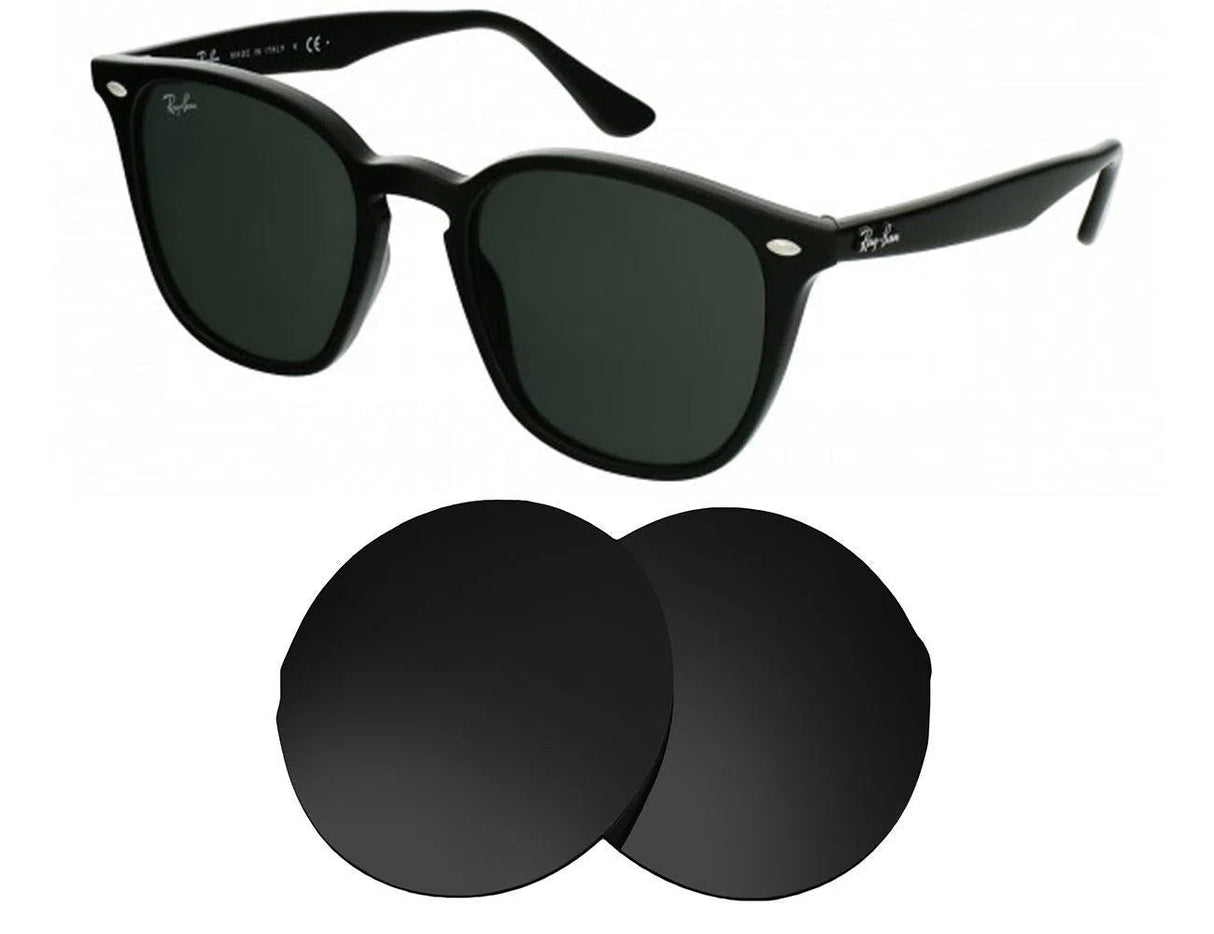 Ray-Ban RB 4258 50mm-Replacement Lenses-Volcanic Black-Non-Polarized-Seek Optics