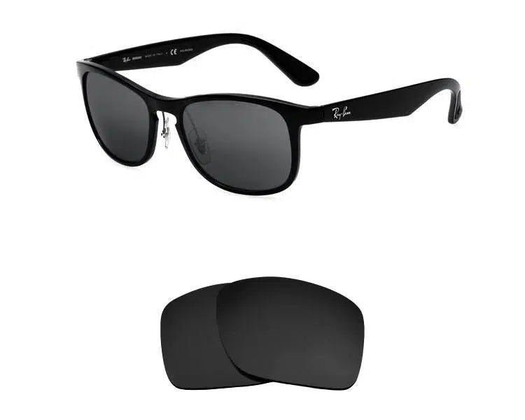 Ray-Ban RB 4263 55mm Chromance-Replacement Lenses-Volcanic Black-Non-Polarized-Seek Optics