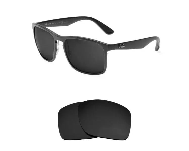 Ray-Ban RB 4264 58mm Chromance-Replacement Lenses-Volcanic Black-Non-Polarized-Seek Optics