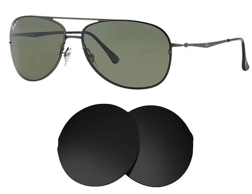 Ray-Ban RB 8052 61mm LightRay-Sunglass Lenses-Seek Optics