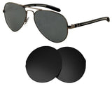 Ray-Ban RB 8307 55mm Tech Aviator Carbon Fibre-Replacement Lenses-Volcanic Black-Non-Polarized-Seek Optics