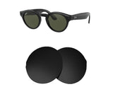 Ray-Ban RW4003 Stories Round Meta Smart 48mm-Sunglass Lenses-Seek Optics