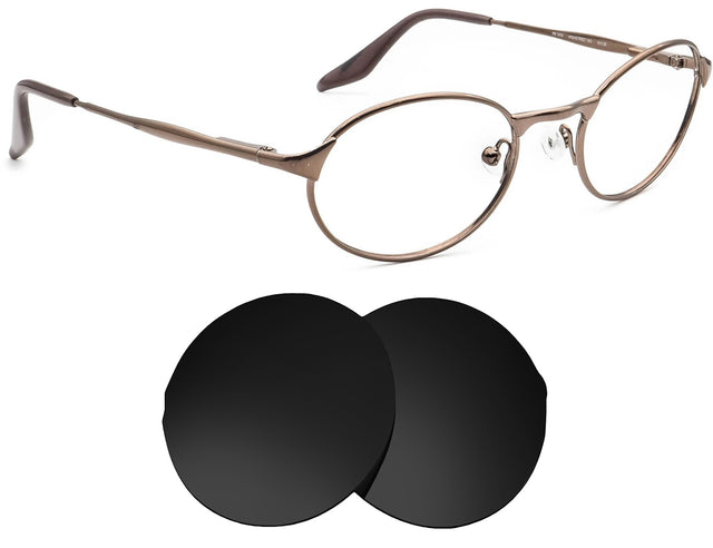Ray-Ban RB3002 Highstreet Mo (50mm)-Replacement Lenses-Volcanic Black-Non-Polarized-Seek Optics