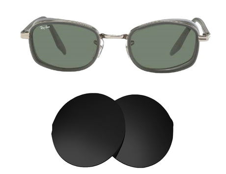 Ray-Ban RB3038 (50mm)-Replacement Lenses-Volcanic Black-Non-Polarized-Seek Optics
