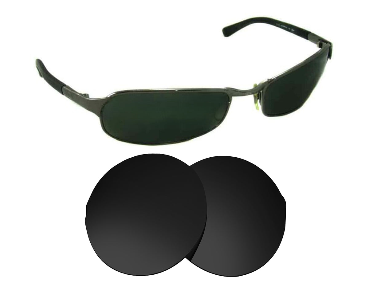 Ray-Ban RB3149 (61mm)-Replacement Lenses-Volcanic Black-Non-Polarized-Seek Optics