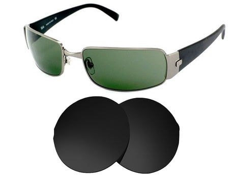 Ray-Ban RB3237 (60mm)-Replacement Lenses-Volcanic Black-Non-Polarized-Seek Optics
