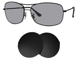 Ray-Ban RB3322 (60mm)-Replacement Lenses-Volcanic Black-Non-Polarized-Seek Optics