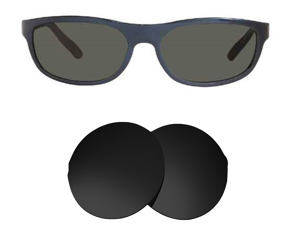 Ray-Ban RB4003 Predator 12 (62mm)-Replacement Lenses-Volcanic Black-Non-Polarized-Seek Optics