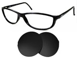 Ray-Ban RB4009 PS Potion (61mm)-Replacement Lenses-Volcanic Black-Non-Polarized-Seek Optics