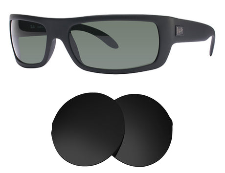 Ray-Ban RB4052 (62mm)-Replacement Lenses-Volcanic Black-Non-Polarized-Seek Optics
