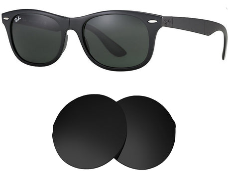 Ray-Ban RB4223 (55mm)-Replacement Lenses-Volcanic Black-Non-Polarized-Seek Optics