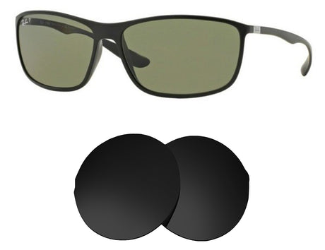 Ray-Ban RB4231 (58mm)-Replacement Lenses-Volcanic Black-Non-Polarized-Seek Optics
