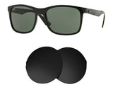 Ray-Ban RB4232 (57mm)-Replacement Lenses-Volcanic Black-Non-Polarized-Seek Optics