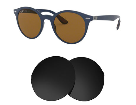 Ray-Ban RB4296 (51mm)-Replacement Lenses-Volcanic Black-Non-Polarized-Seek Optics