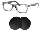 Ray-Ban RB5288 (52mm)-Replacement Lenses-Volcanic Black-Non-Polarized-Seek Optics