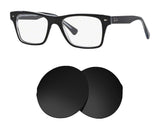 Ray-Ban RB5308 (51mm)-Replacement Lenses-Volcanic Black-Non-Polarized-Seek Optics