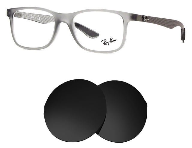 Ray-Ban RB8903 (53mm)-Replacement Lenses-Volcanic Black-Non-Polarized-Seek Optics