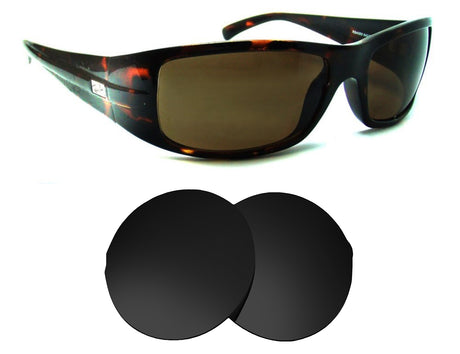 Ray-Ban RB4069 (59mm)-Replacement Lenses-Volcanic Black-Non-Polarized-Seek Optics