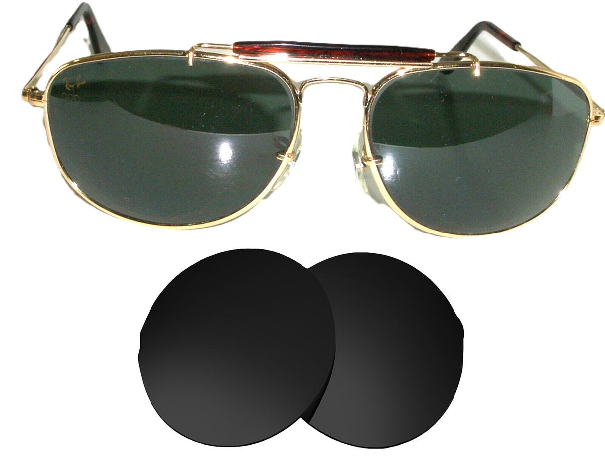 Ray-Ban W1079 Explorer 1992 Olympic-Replacement Lenses-Volcanic Black-Non-Polarized-Seek Optics