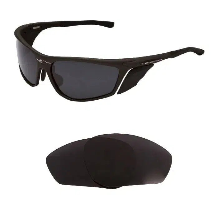 Rudy Project Zyon-Replacement Lenses-Volcanic Black-Non-Polarized-Seek Optics