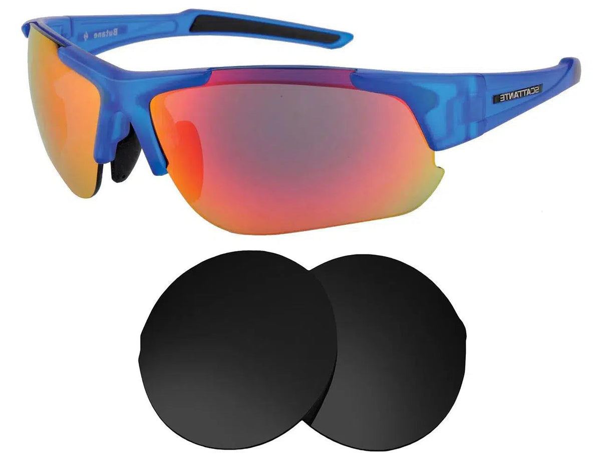 Scattante Butane-Replacement Lenses-Volcanic Black-Non-Polarized-Seek Optics