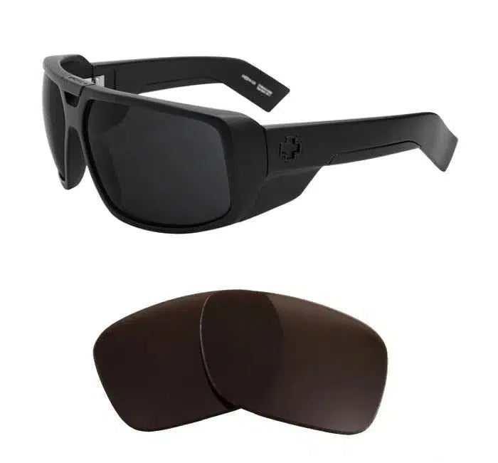 Spy Optic Touring-Replacement Lenses-Volcanic Black-Non-Polarized-Seek Optics