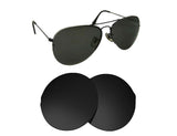 Ray-Ban RB3450 (59mm)-Replacement Lenses-Volcanic Black-Non-Polarized-Seek Optics