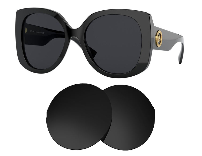 Versace VE4387-Sunglass Lenses-Seek Optics