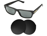 Black Flys Mc Fly-Replacement Lenses-Volcanic Black-Non-Polarized-Seek Optics