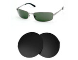 Ray-Ban RB3194 62mm-Replacement Lenses-Volcanic Black-Non-Polarized-Seek Optics