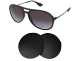 Ray-Ban Alex RB4201 59mm-Replacement Lenses-Volcanic Black-Non-Polarized-Seek Optics