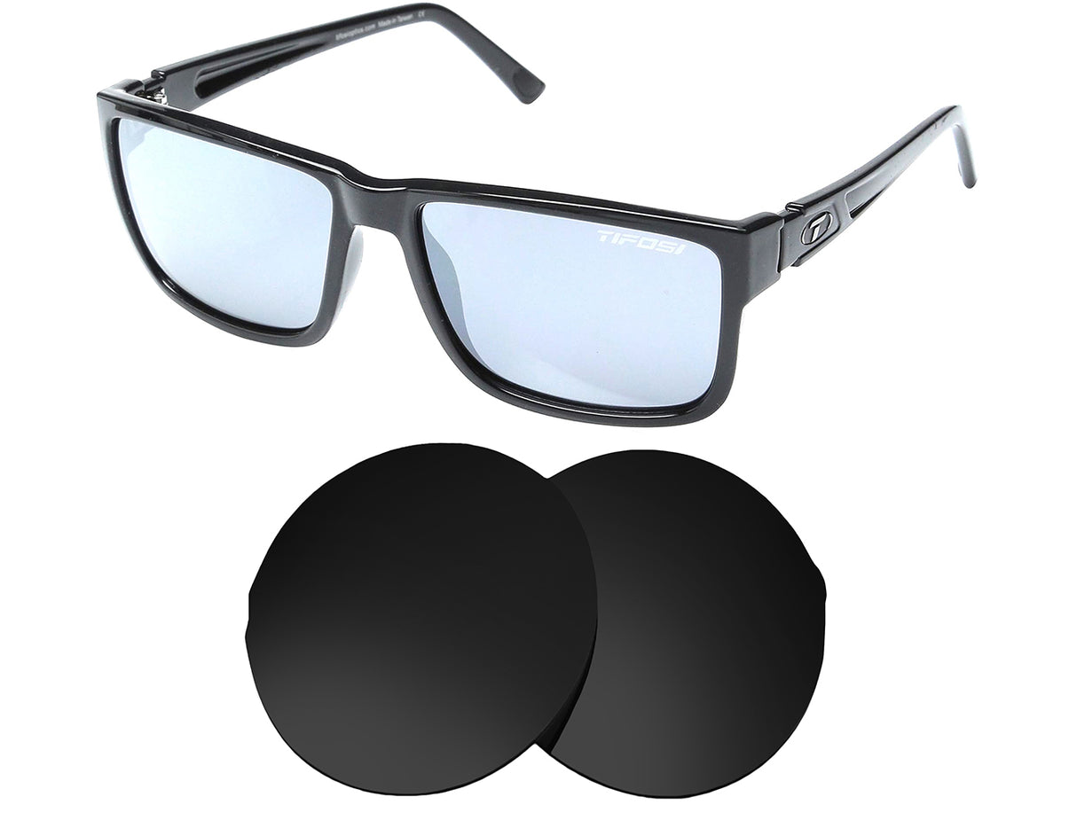 Tifosi Hagen XL-Replacement Lenses-Volcanic Black-Non-Polarized-Seek Optics